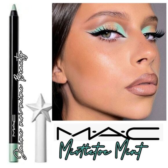 MAC Limited Edition Mistletoe Mint Eyeliner - Picture 1 of 15